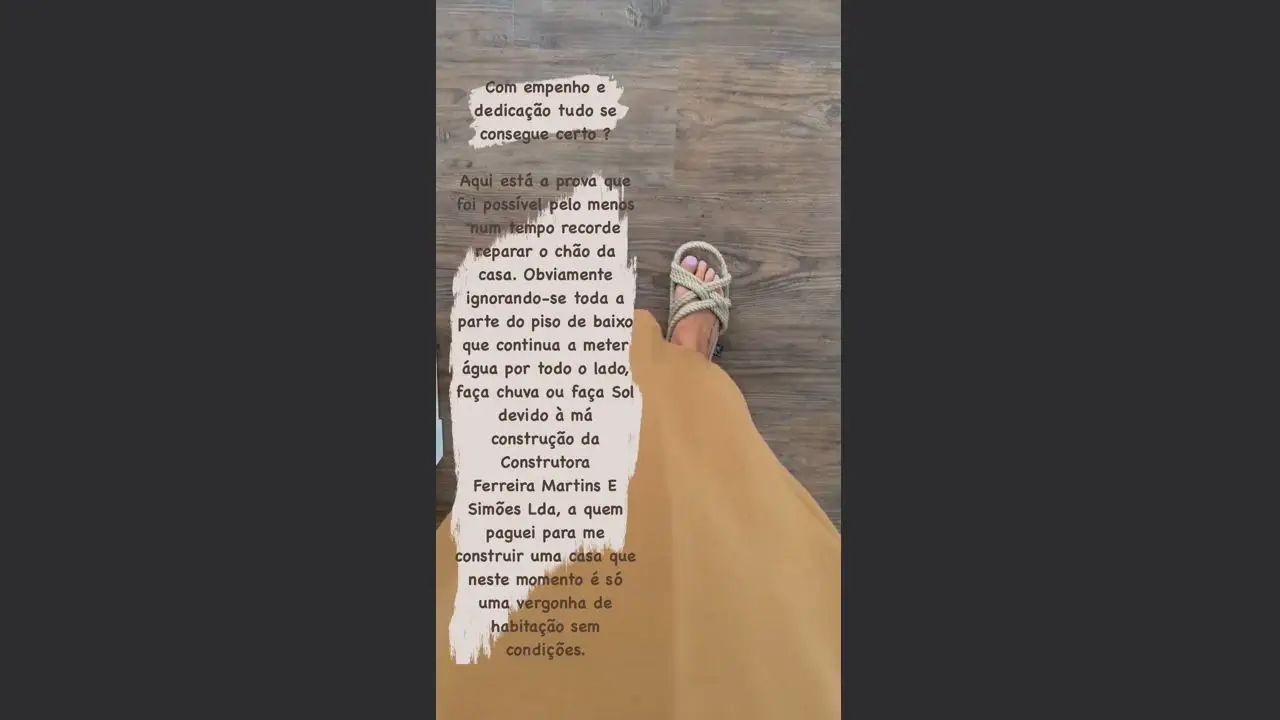 Grávida, Dânia Neto mostra ‘paredes completamente apodrecidas’ da sua casa: “Uma vergonha”