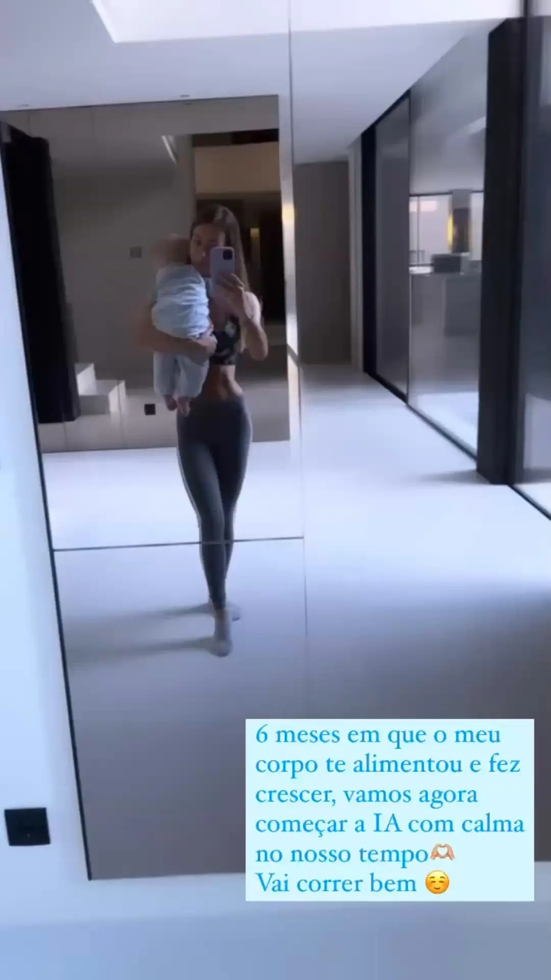 Laura Figueiredo e a nova etapa do filho bebé: “Seis meses em que o meu corpo te alimentou”
