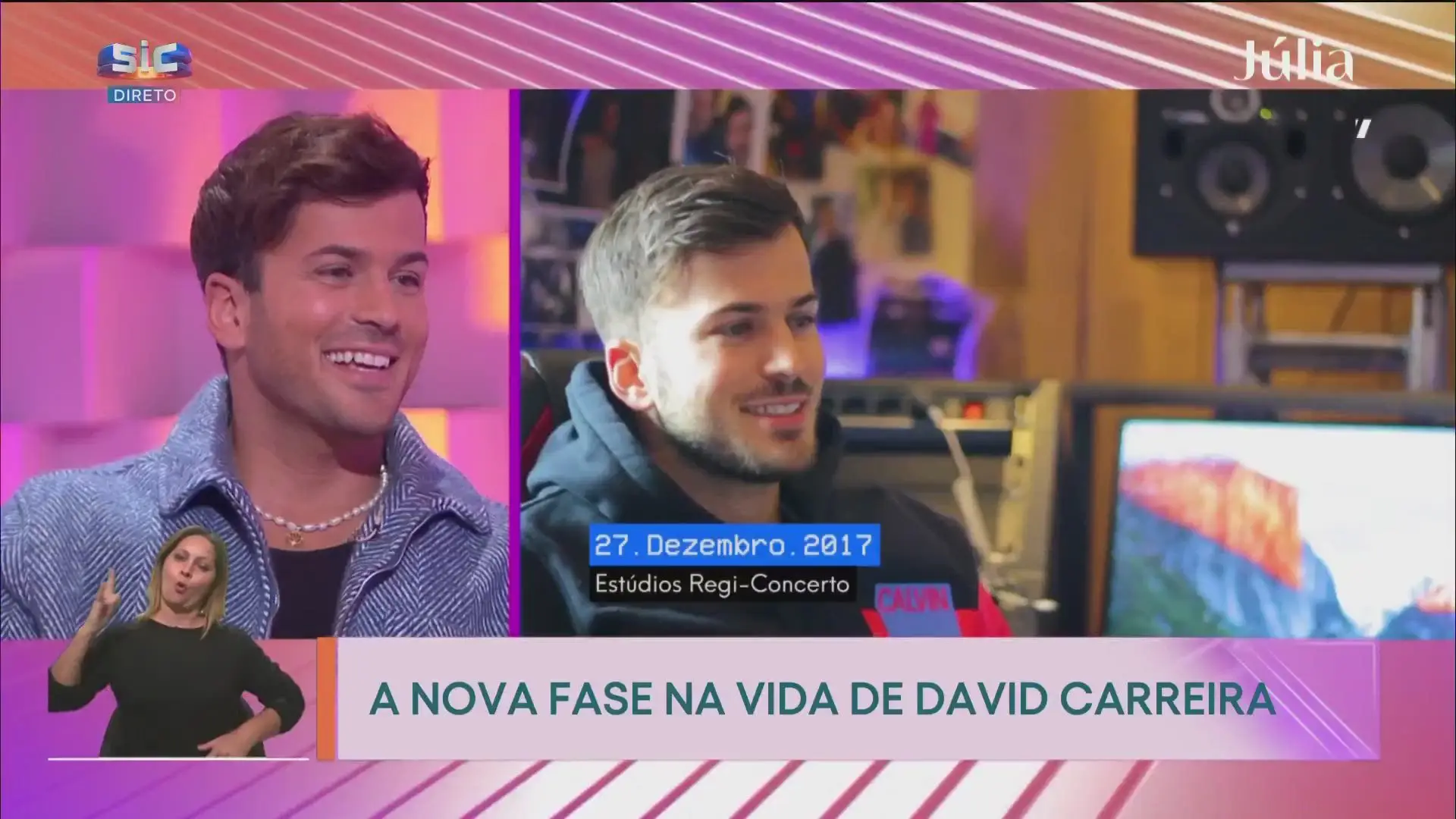 David Carreira fala com o filho de um ano na língua francesa: “Às vezes sai uma mistura”