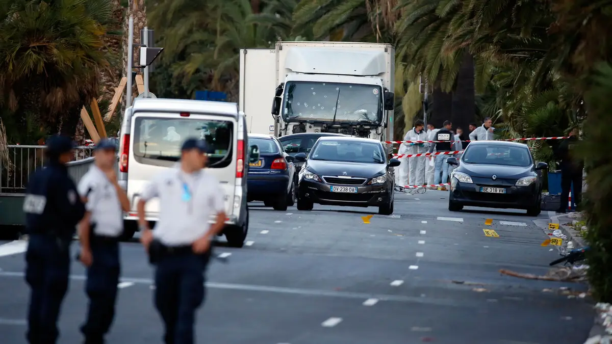 Marginal de Nice, França.