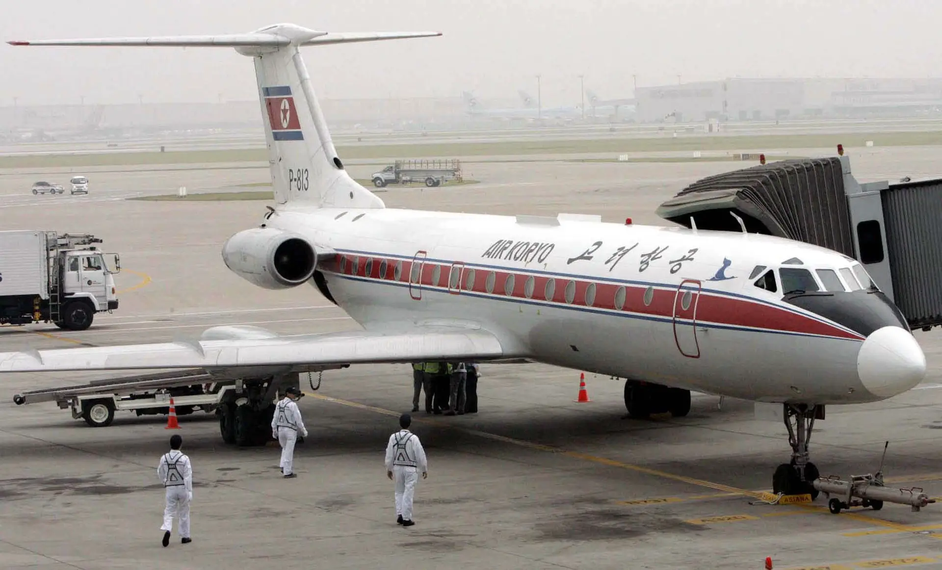 Avião da companhia aérea Air Koryo