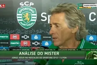 João Mário era o que estava de férias mais longe