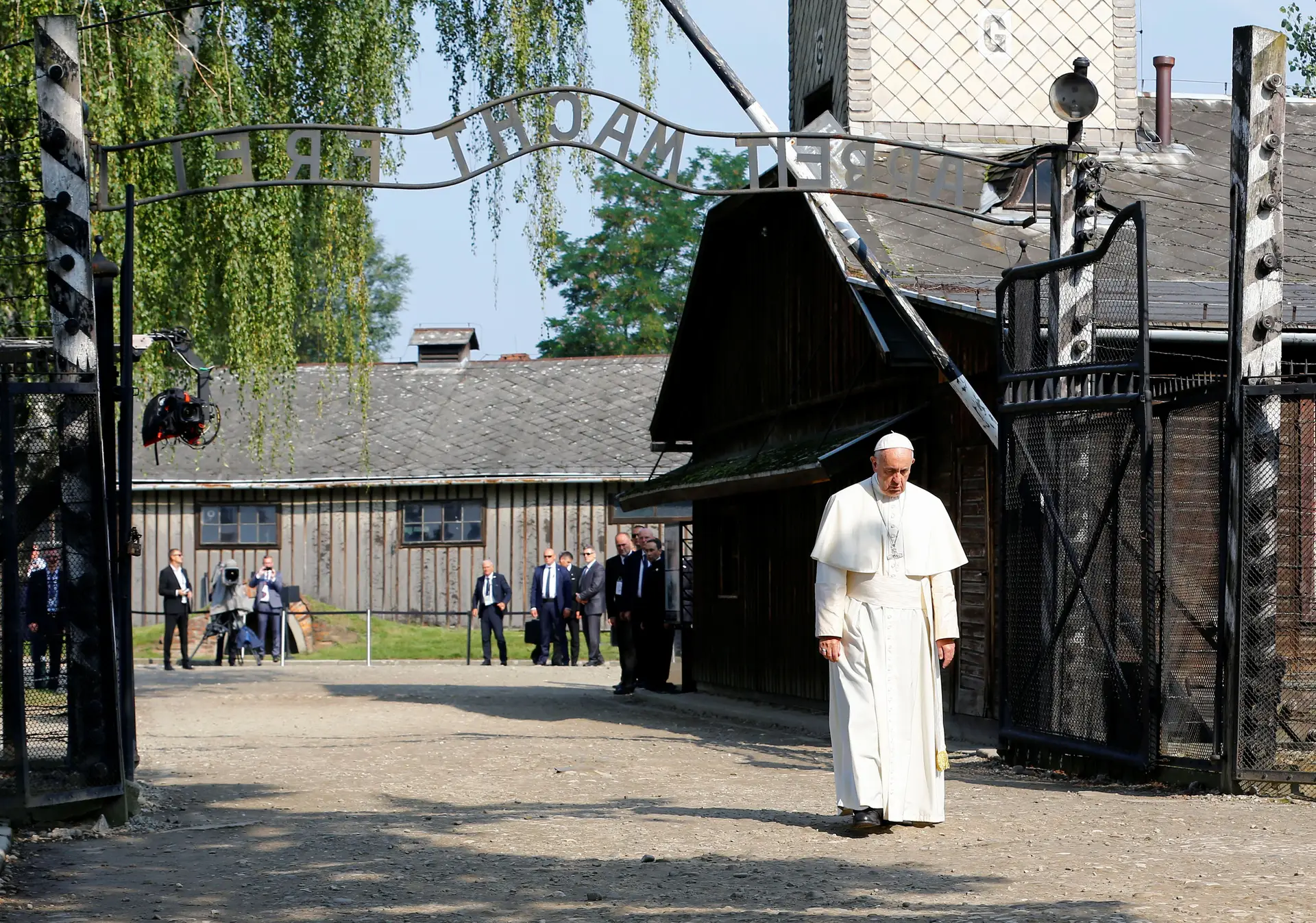 Papa já está em Auschwitz