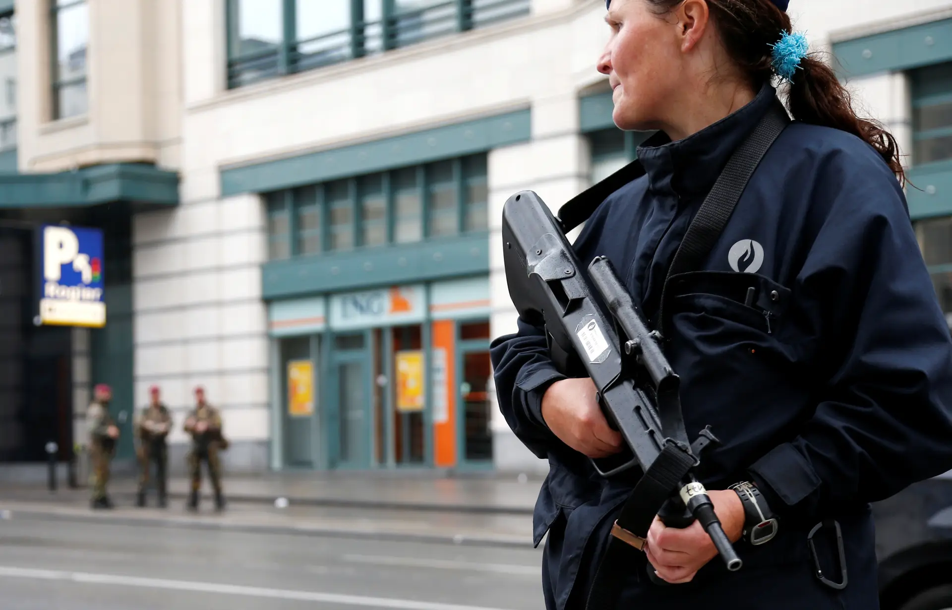 Bruxelas mantém-se no 3º nível /numa escala de quatro) de alerta terrorista