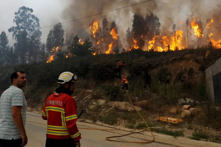 Viana Do Castelo Com 17 Incendios Ativos Sic Noticias