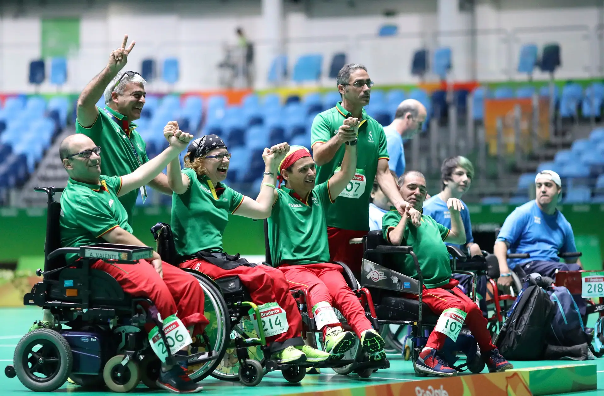 Equipa de boccia BC1-BC2 conquista bronze nos Paralímpicos
