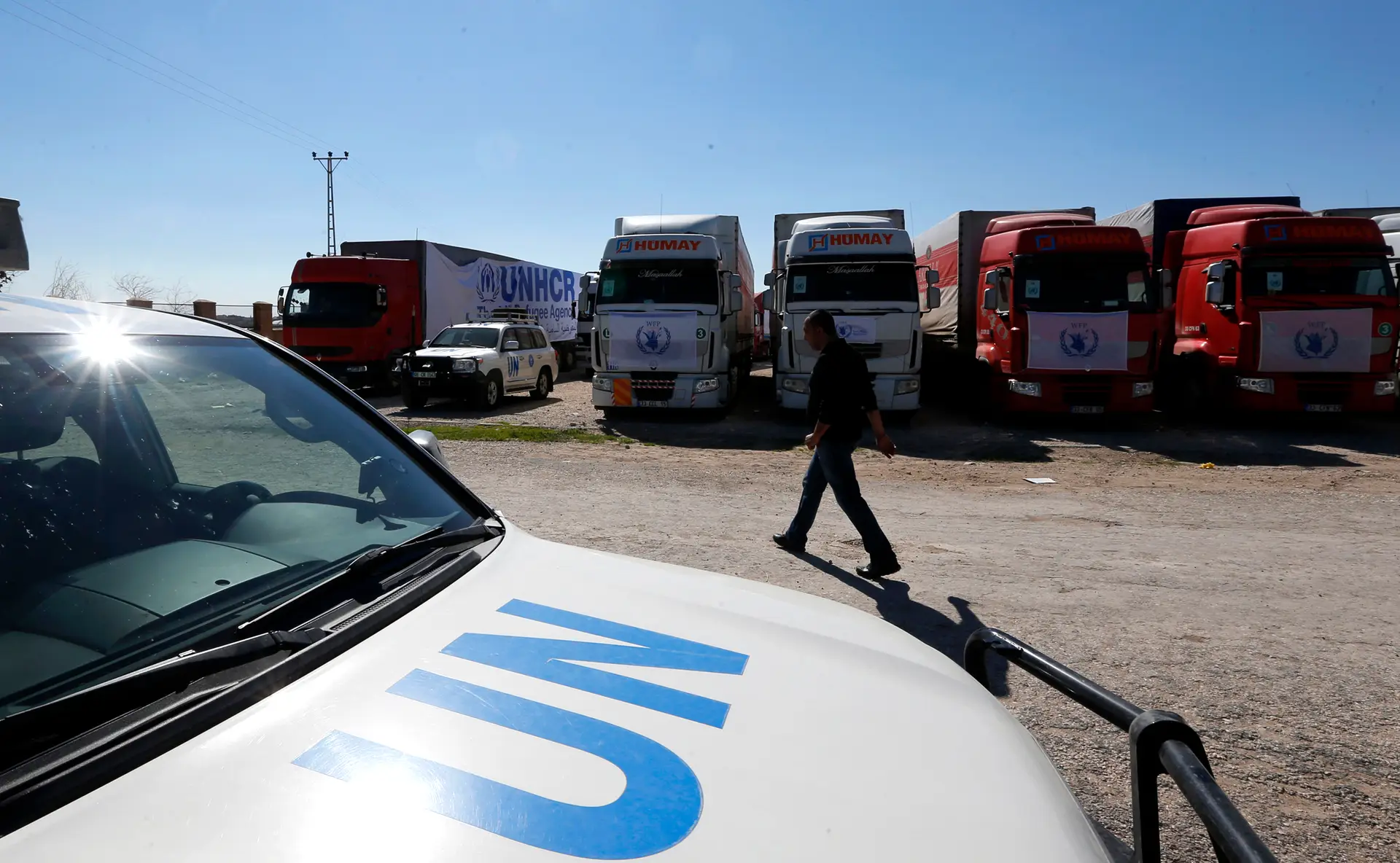 ONU suspende ajuda humanitária na Síria