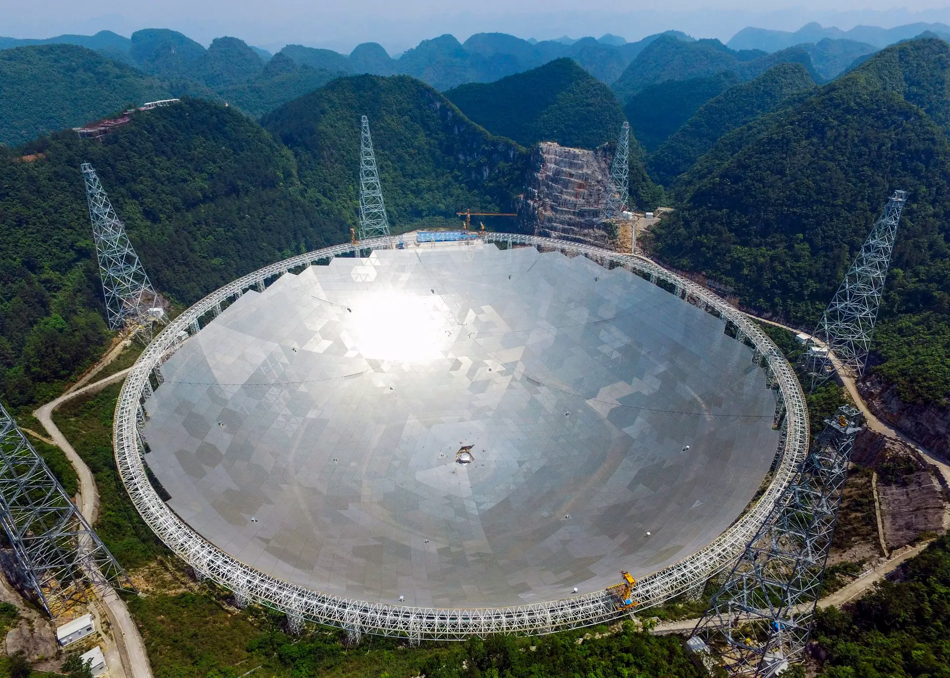 O maior radiotelescópio do mundo entra ao serviço