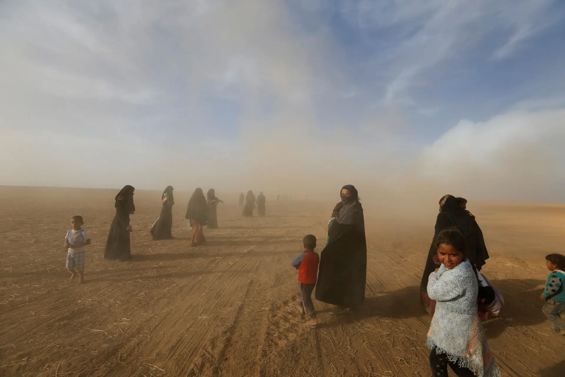 Daesh está a usar escudos humanos em Mossul