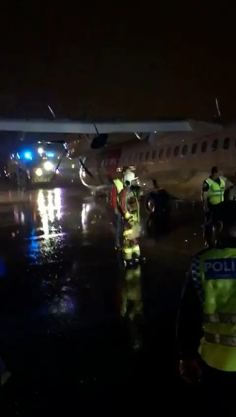 Avião da TAP parte trem de aterragem após rebentamento de pneu