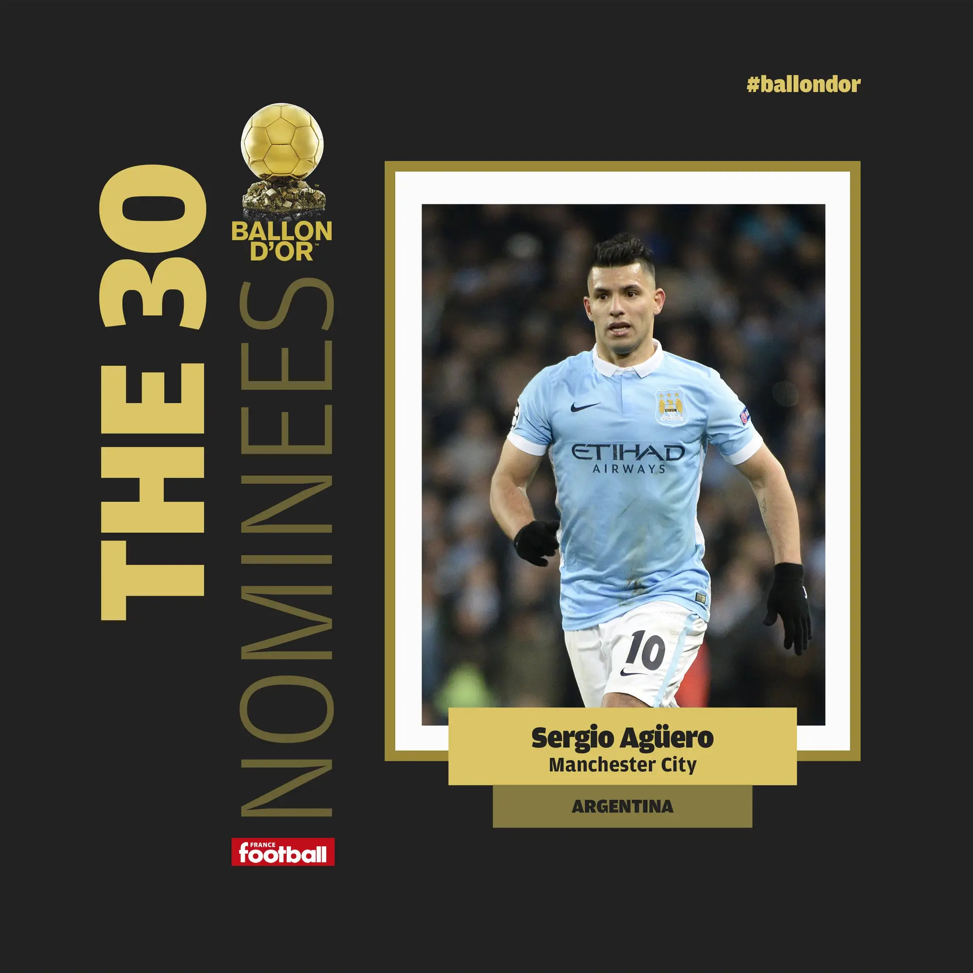 Os nomeados da Bola de Ouro 2016