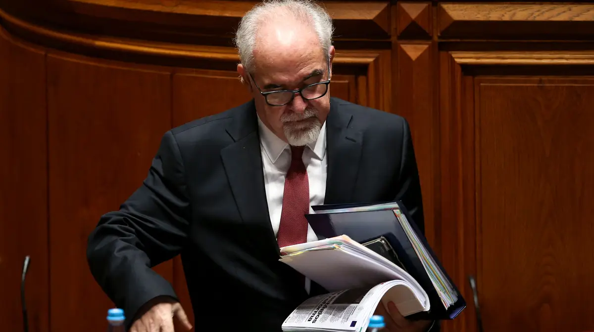 O ministro do Trabalho, Solidariedade e Segurança Social, Vieira da Silva. 8Arquivo)
