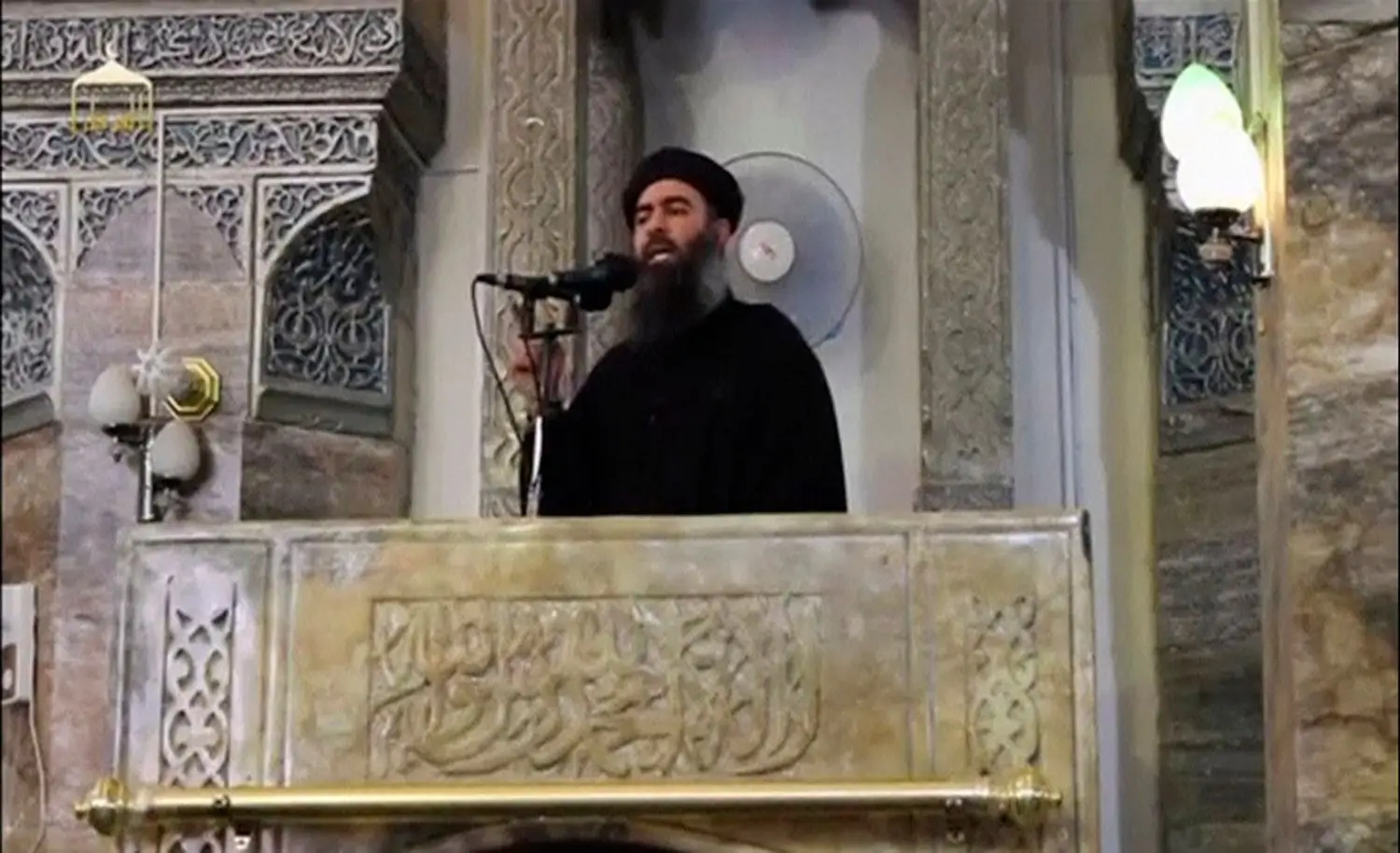 Abu Bakr al-Baghdadi, numa imagem de 2014