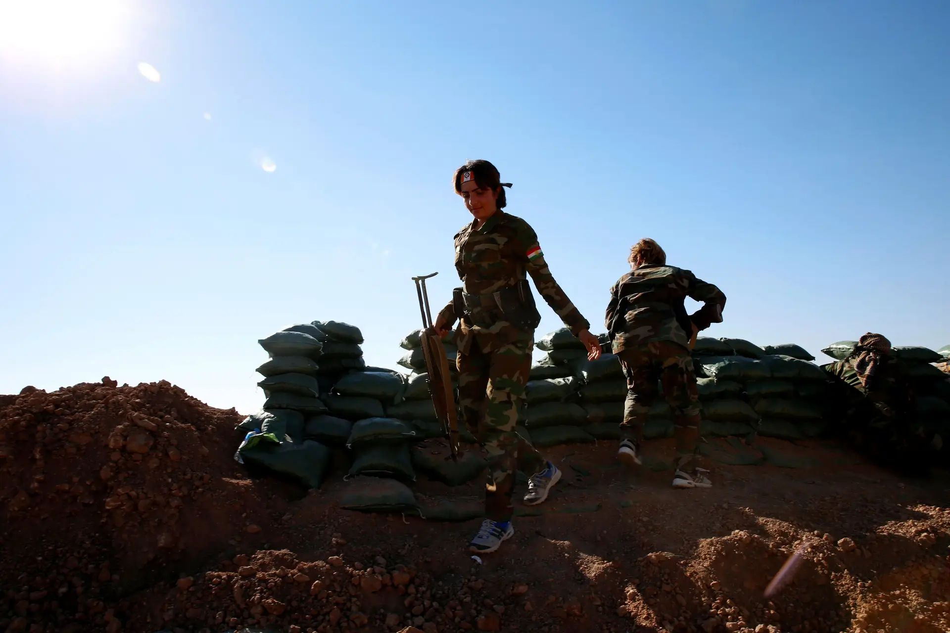 As mulheres que combatem o Daesh