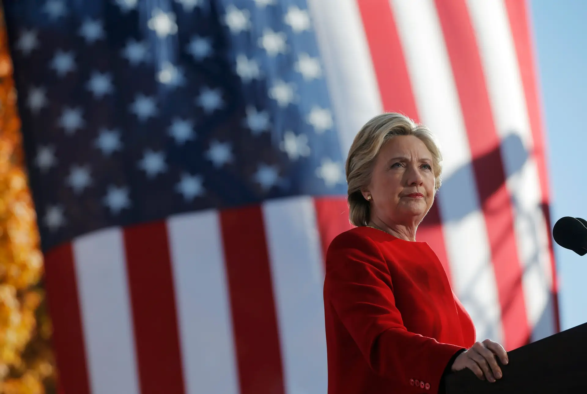 Hillary promete unir os EUA se for eleita Presidente