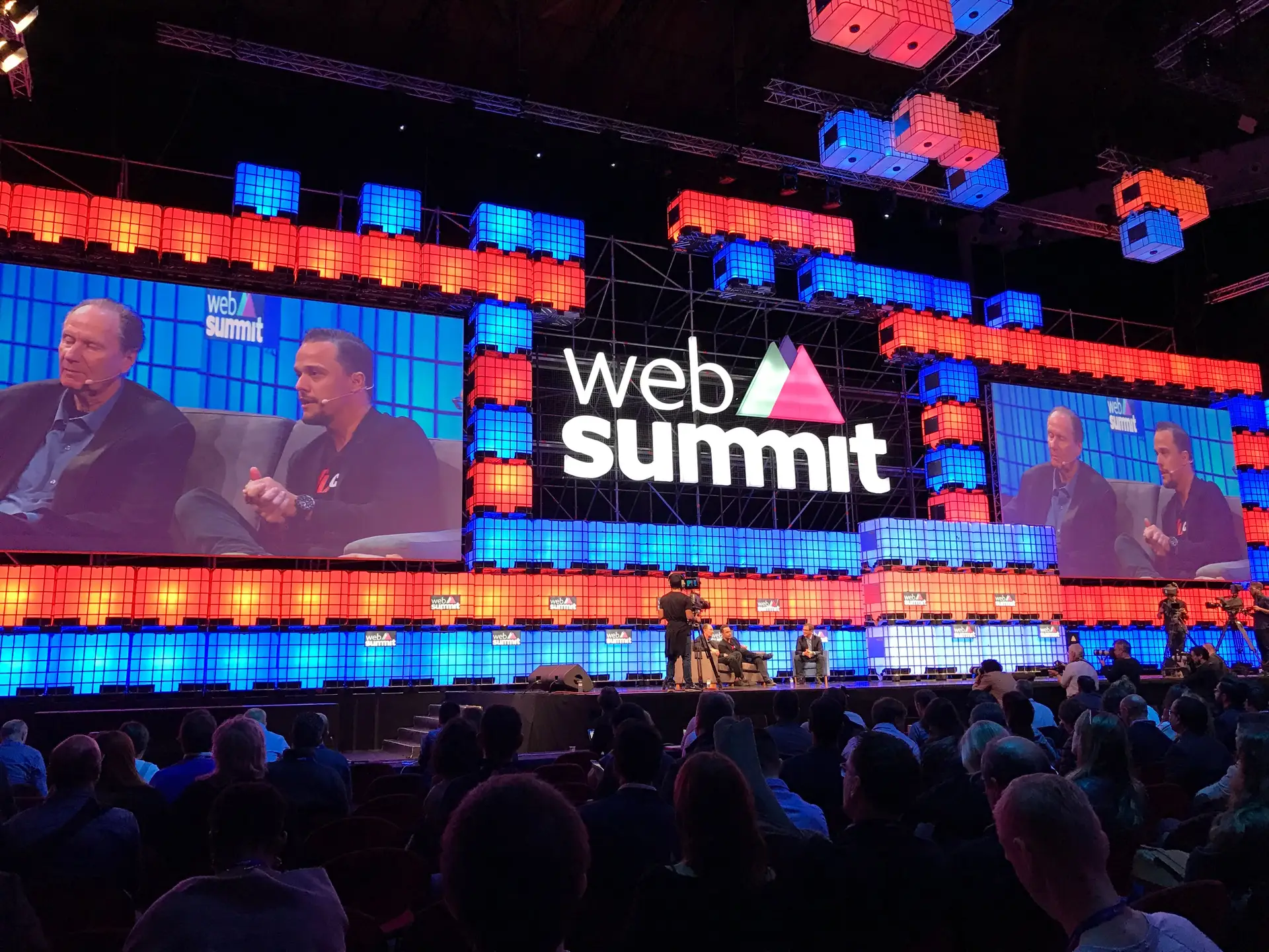 Visita em 360 graus à Web Summit