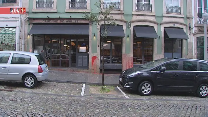 Restaurante do chef José Avillez no Porto vandalizado 