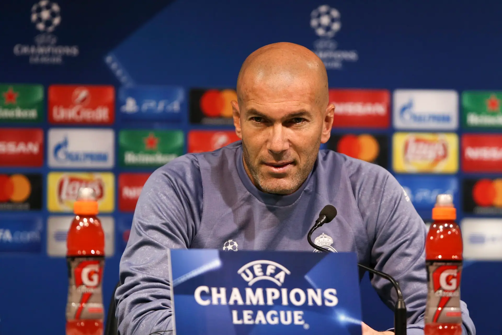 Zidane espera jogo difícil frente ao Sporting