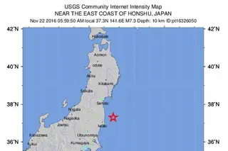 Sismo no Japão provoca tsunami, esperadas ondas com três metros