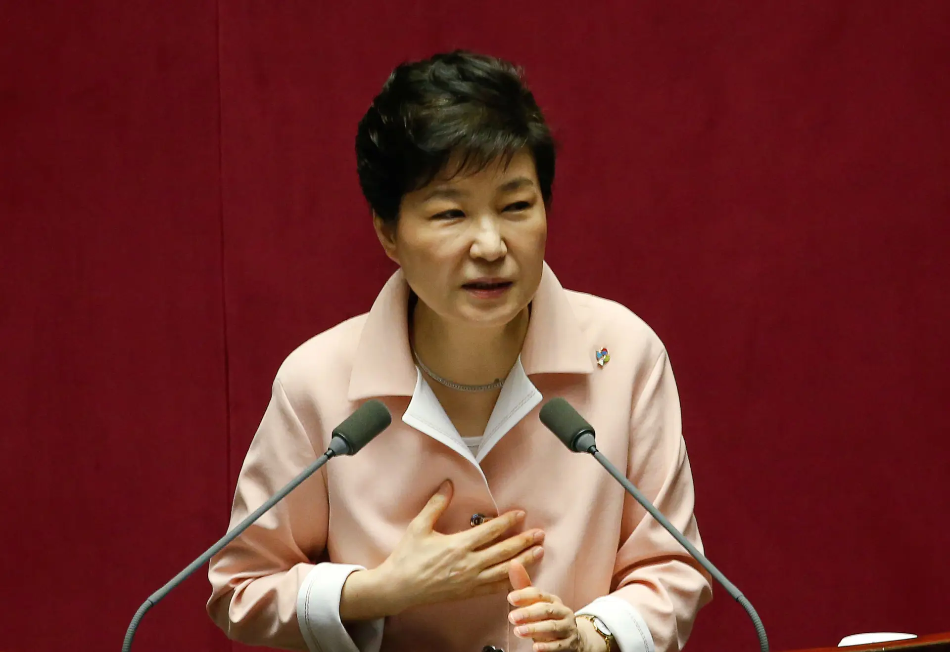 Oposição da Coreia do Sul vai avançar com destituição da Presidente