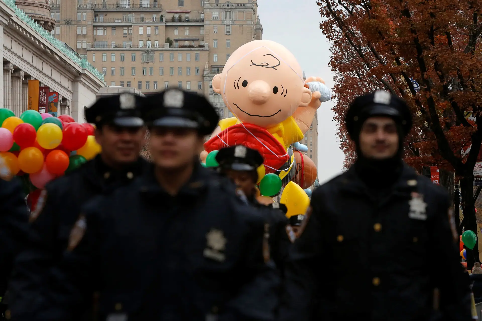 O desfile do Dia de Ação de Graças