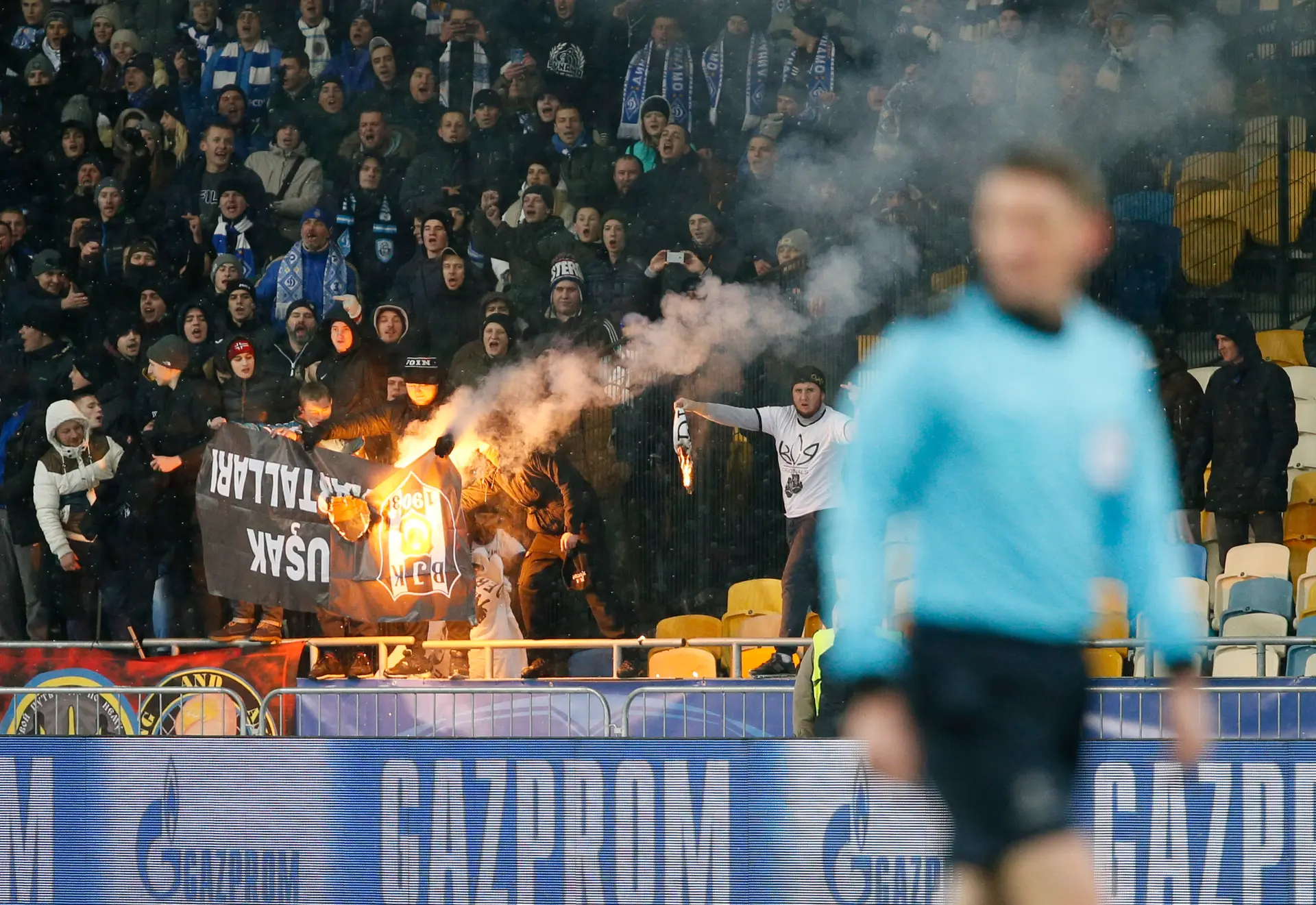 Dínamo de Kiev e Besiktas alvo de processo disciplinares da UEFA