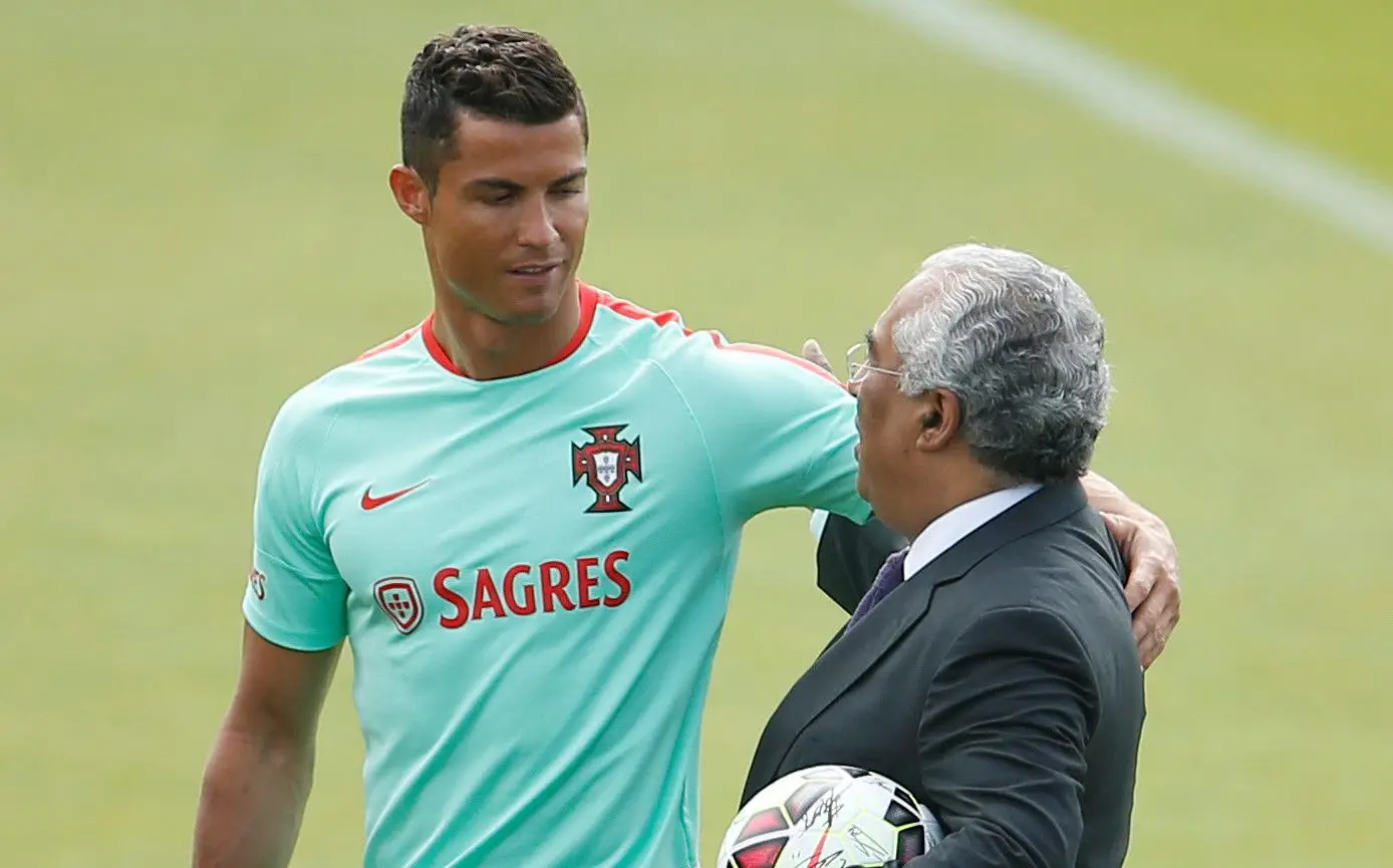 António Costa felicita o "grande atleta" Cristiano Ronaldo