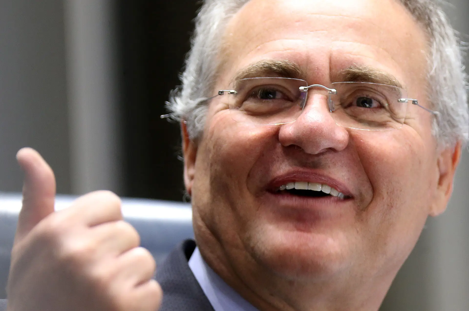 Presidente do Senado brasileiro acusado de corrupção diz-se tranquilo