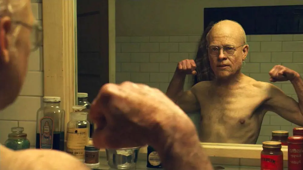 "O estranho caso de Benjamin Button", filme que conta a história de um homem velho que rejuvenesceu.