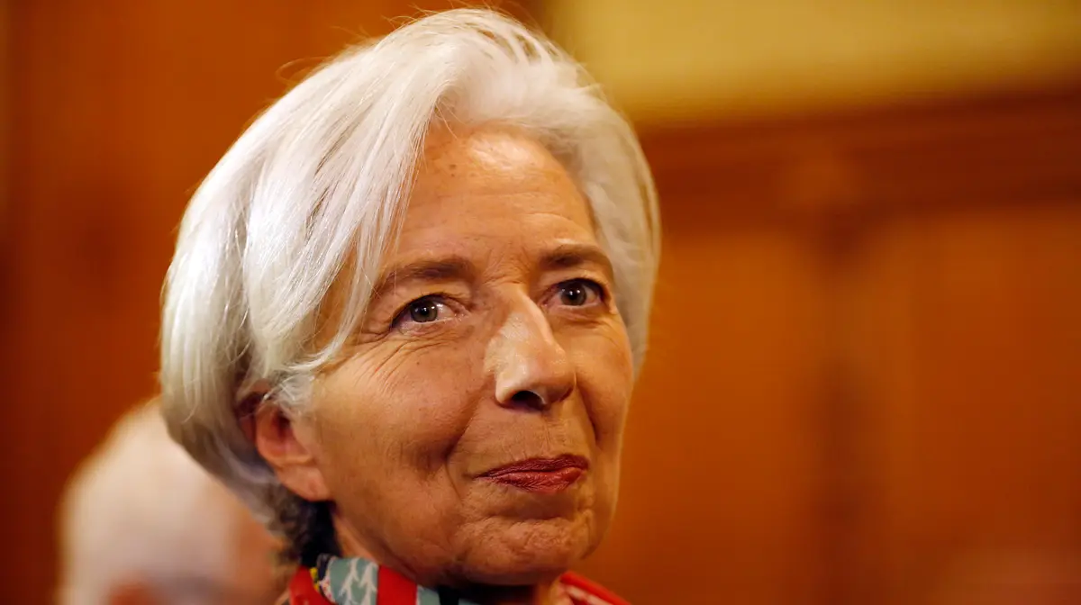 8ª Christine Lagarde, diretora-geral do Fundo Monetário Internacional (FMI).