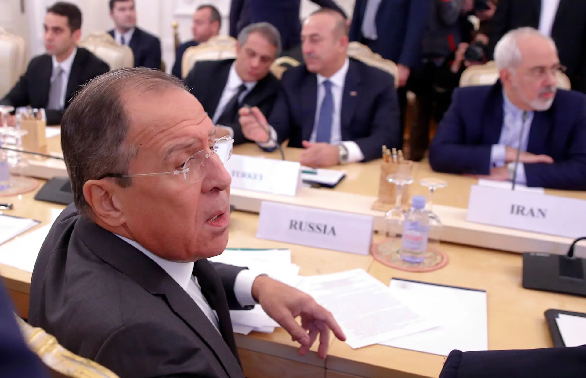 Reunião sobre a Síria entre Rússia, Turquia e Irão decorre em Moscovo