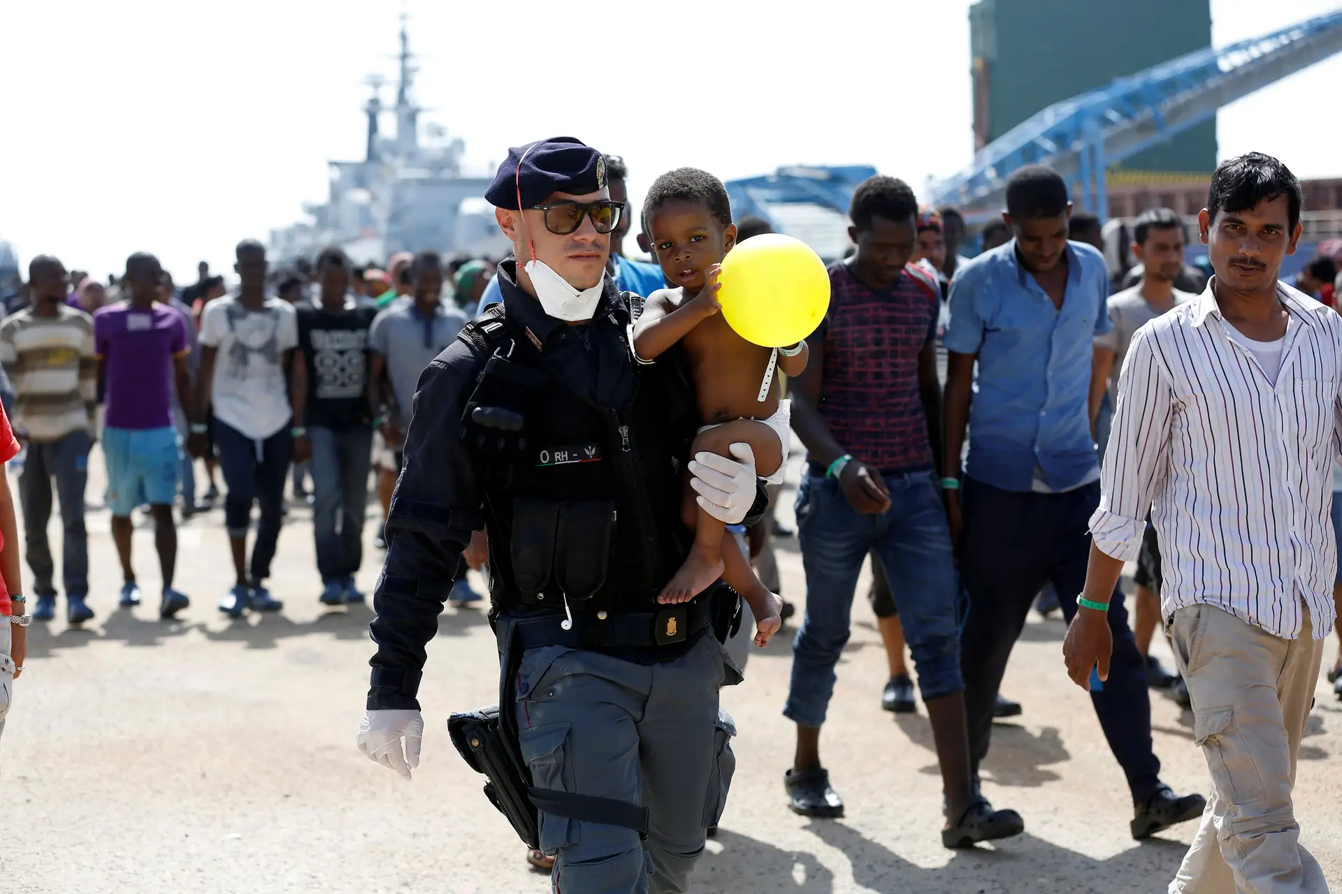 Itália recebeu 181 mil refugiados em 2016