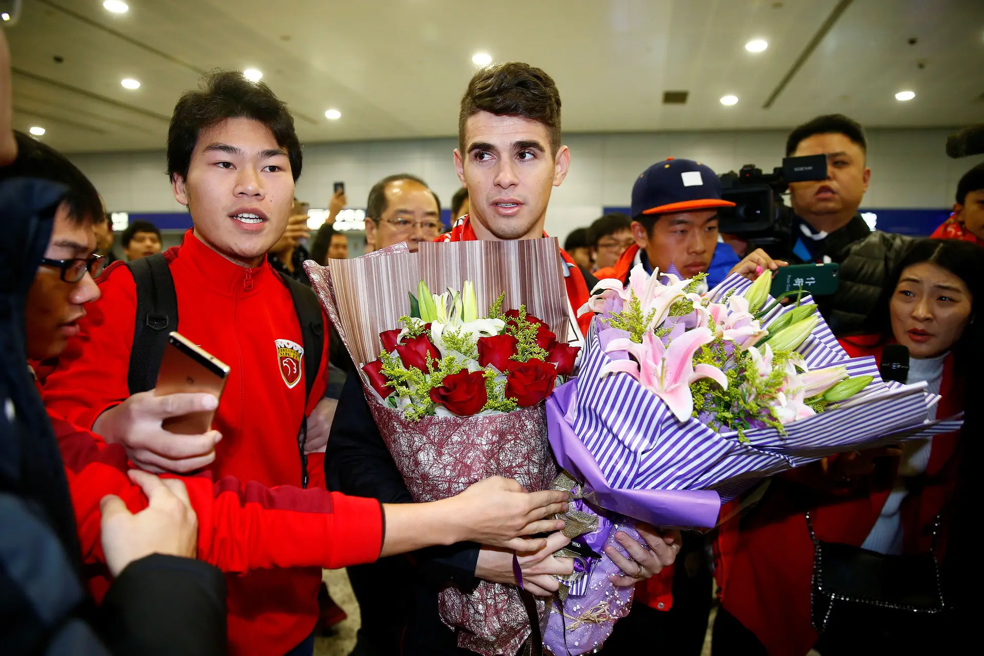 Óscar chegou à China