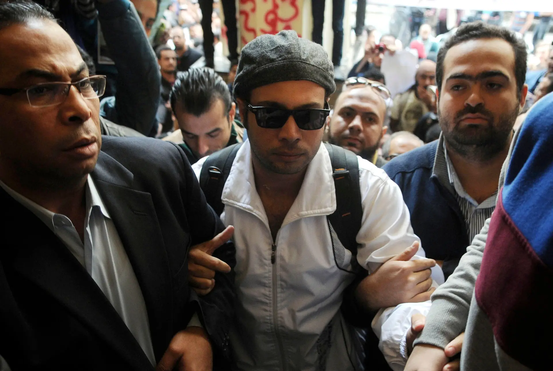 Um dos líderes da revolução de 2011 no Egito foi libertado