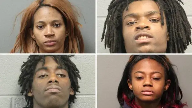 Afro-americanos que agrediram jovem em Chicago acusados de "crime racista"