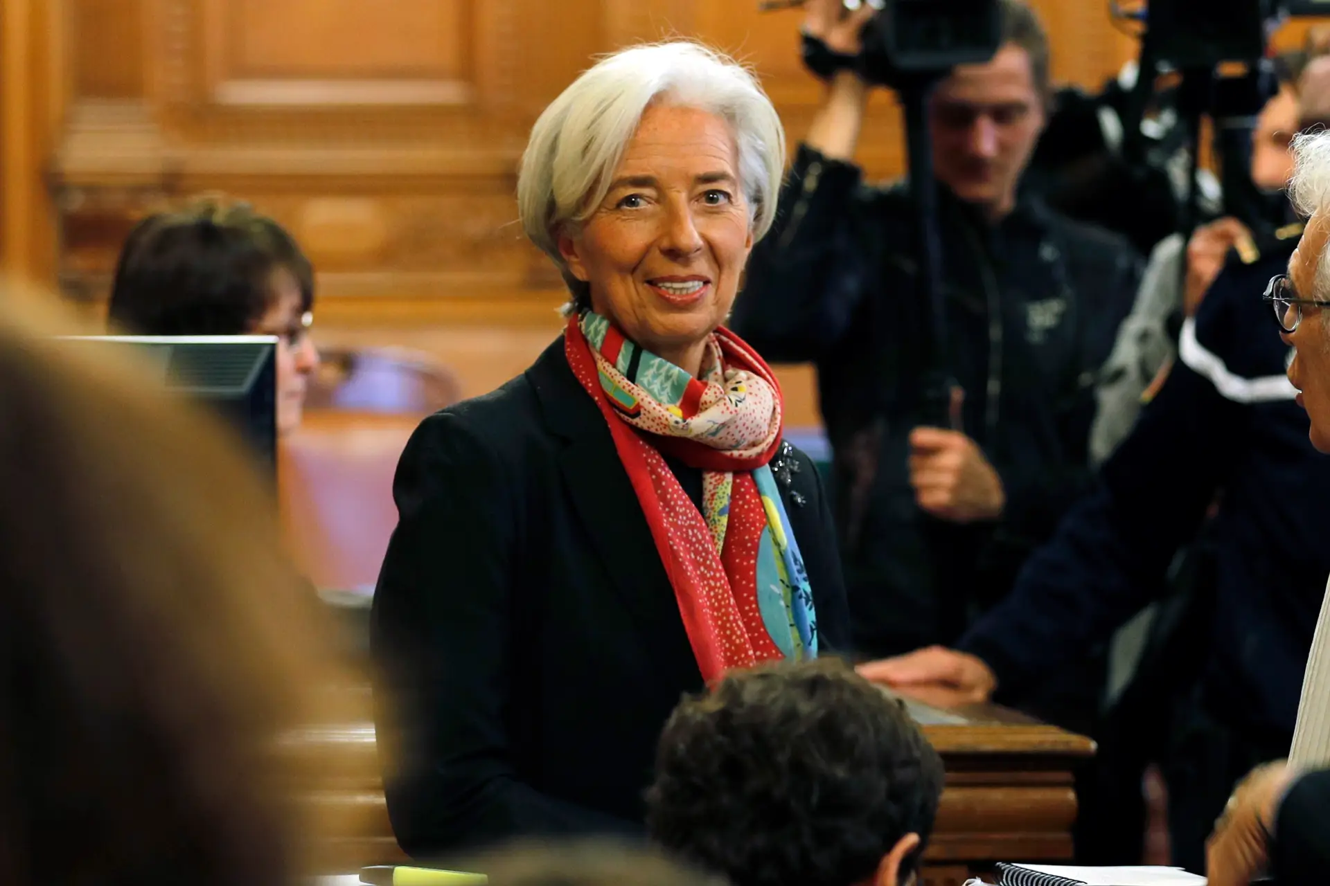 A líder do FMI, Christine Lagarde