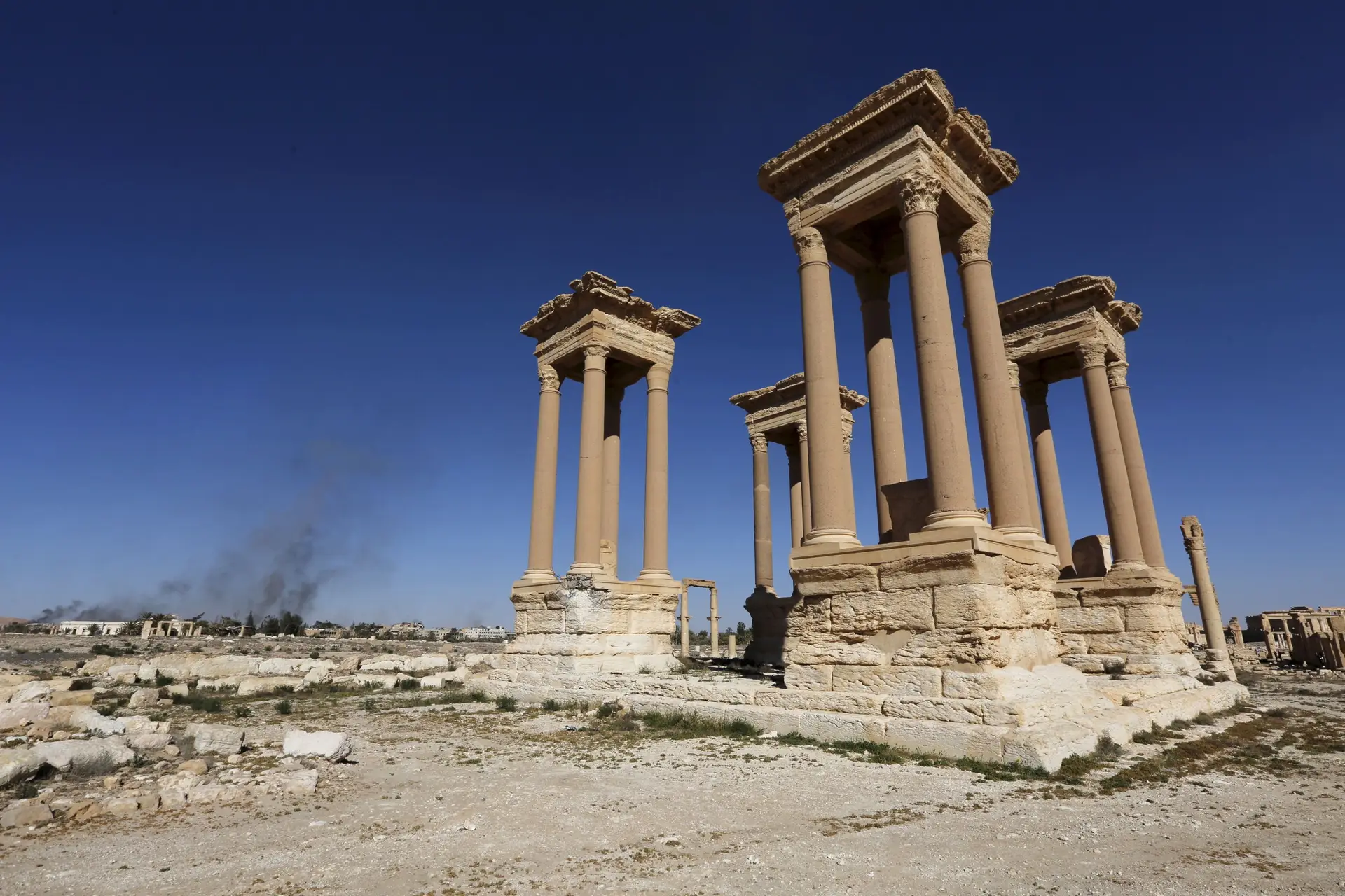Daesh destrói monumento na cidade de Palmira