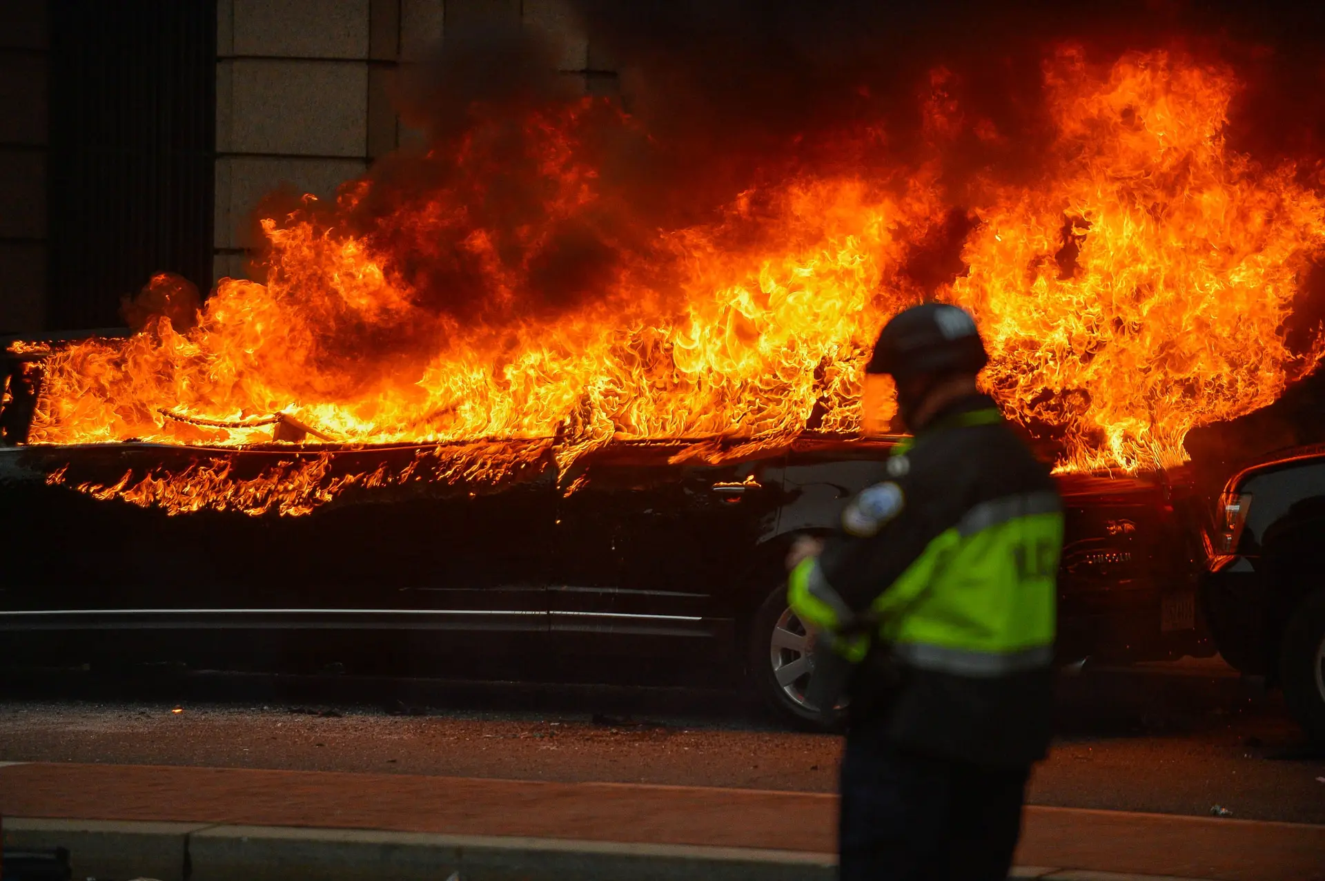 Confrontos em Washington