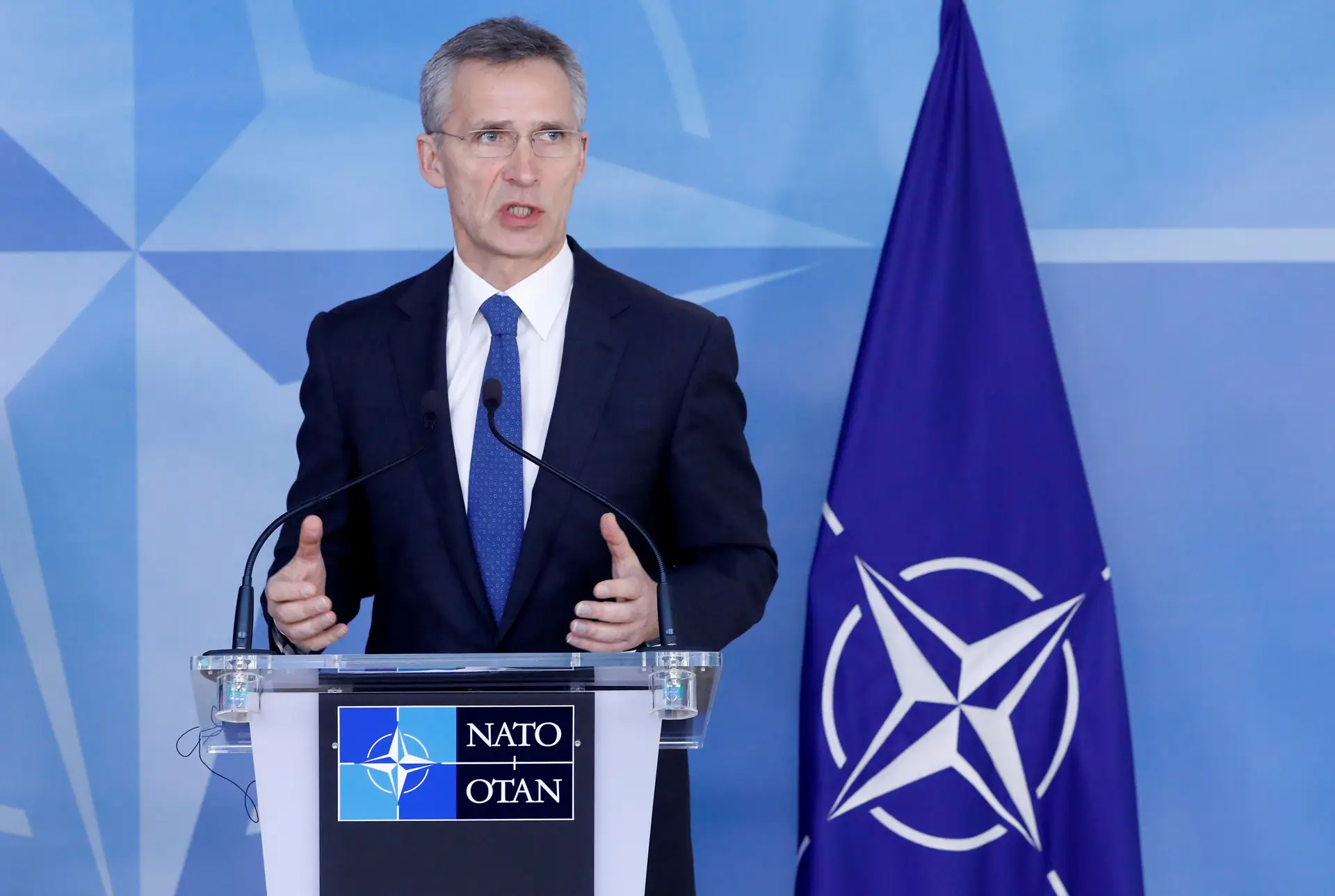 Secretário-geral da NATO, Jens Stoltenberg