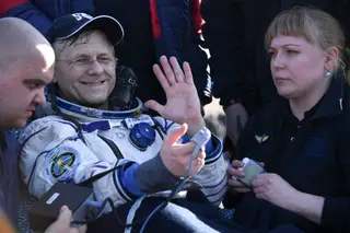 Astronautas regressam à Terra 173 dias depois