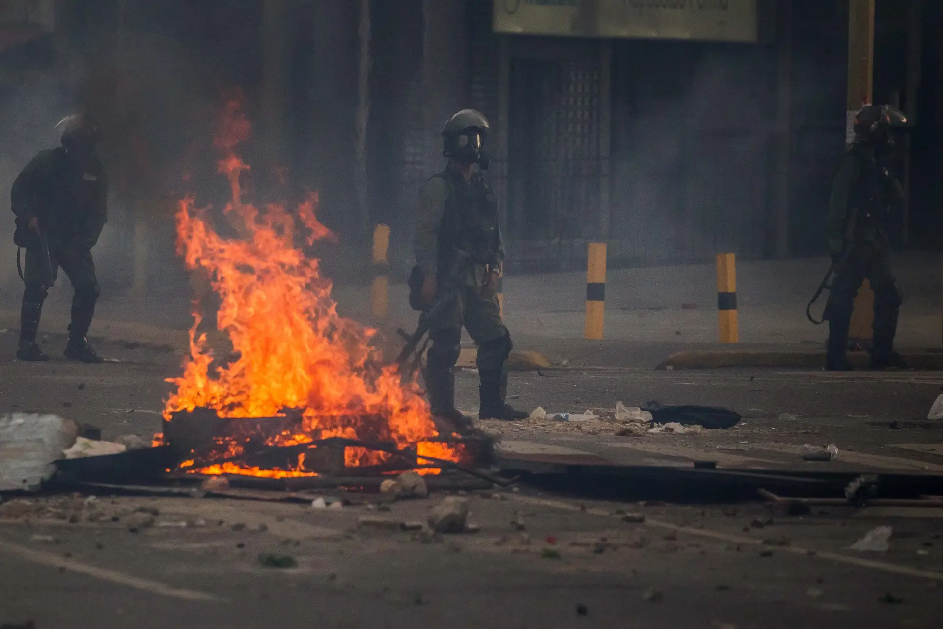 Manifestação na Venezuela faz três mortos, 62 feridos e 312 detidos