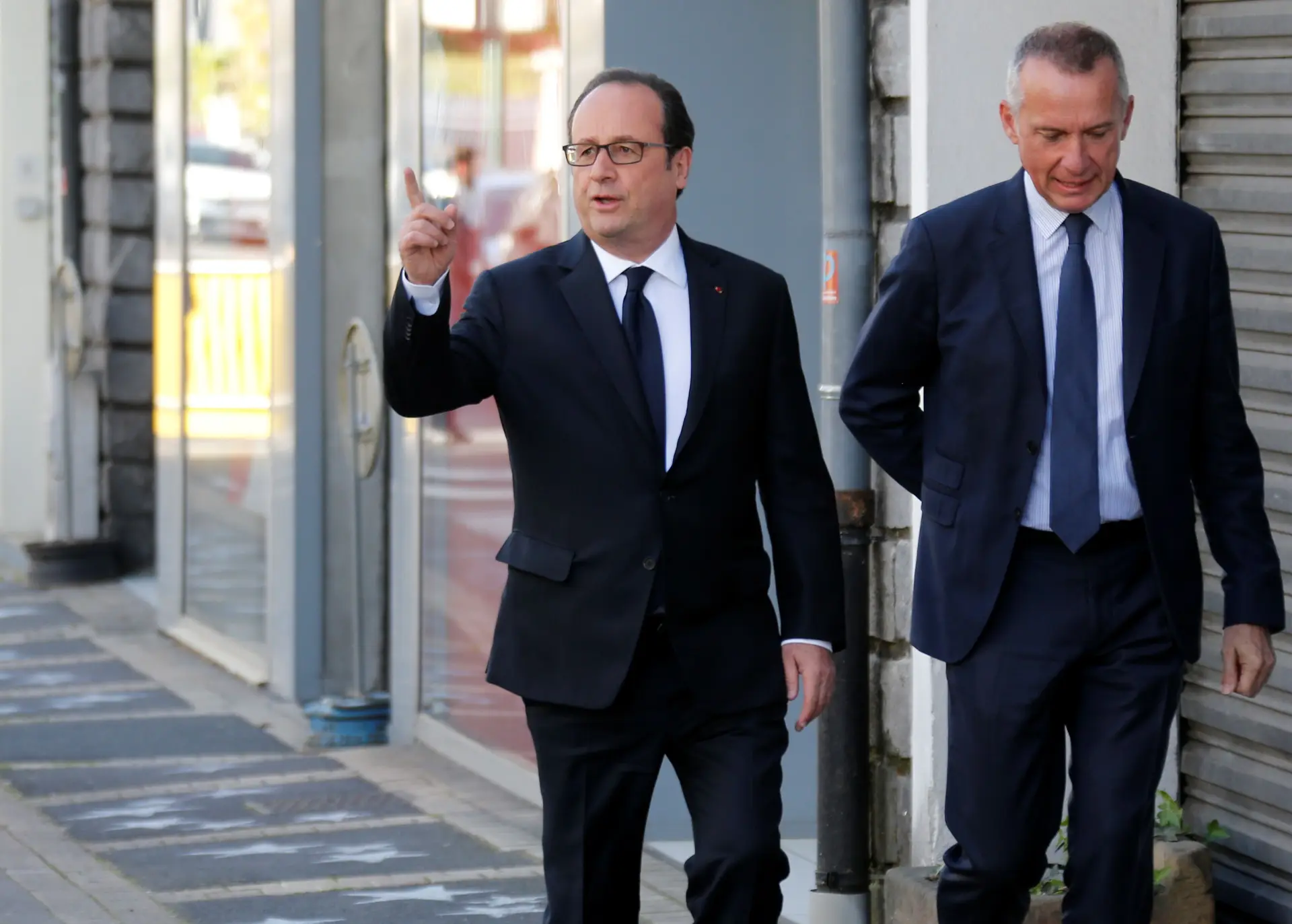 Presidente Hollande votou em Tulle