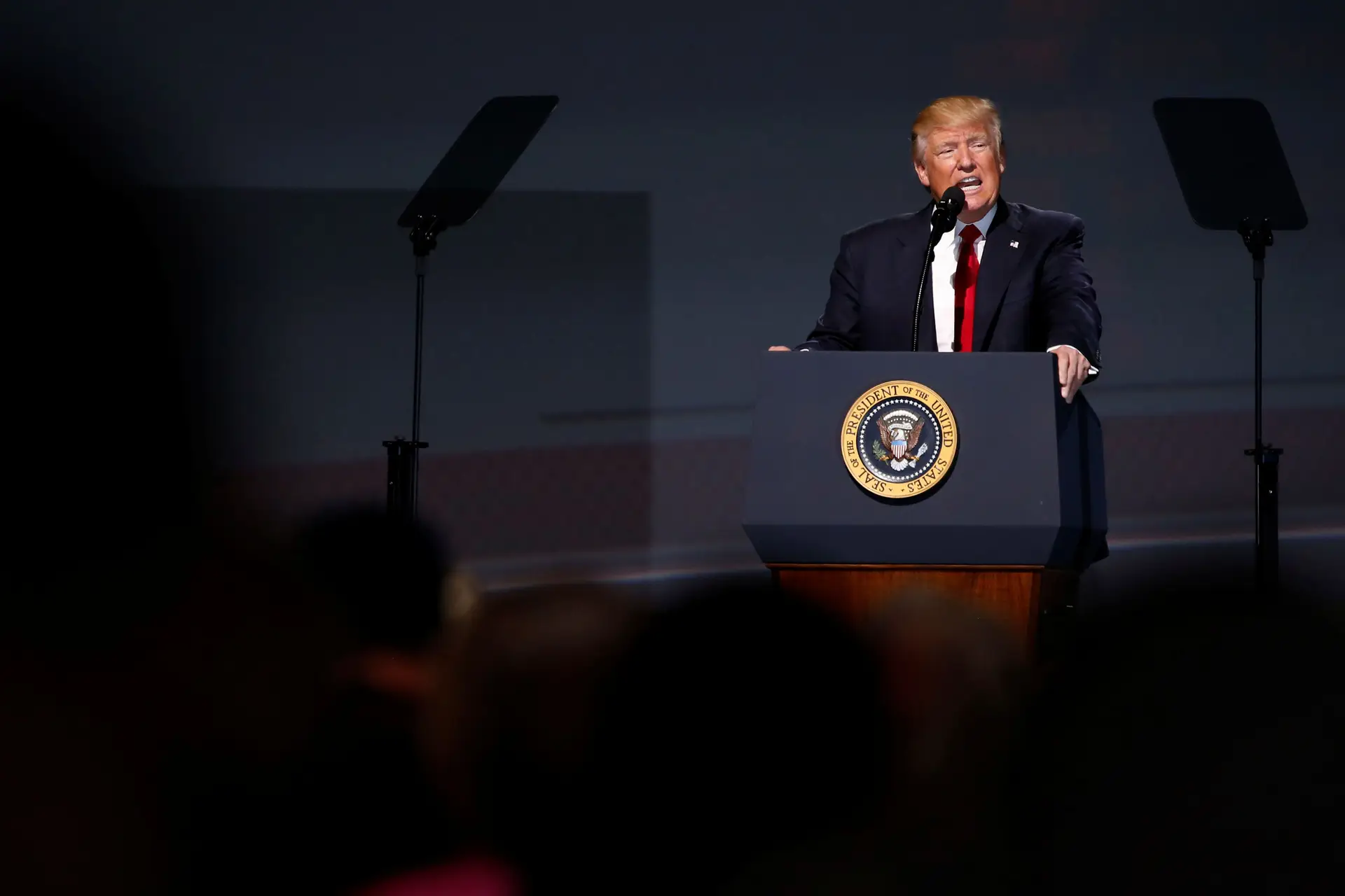 "Têm um verdadeiro amigo na Casa Branca"