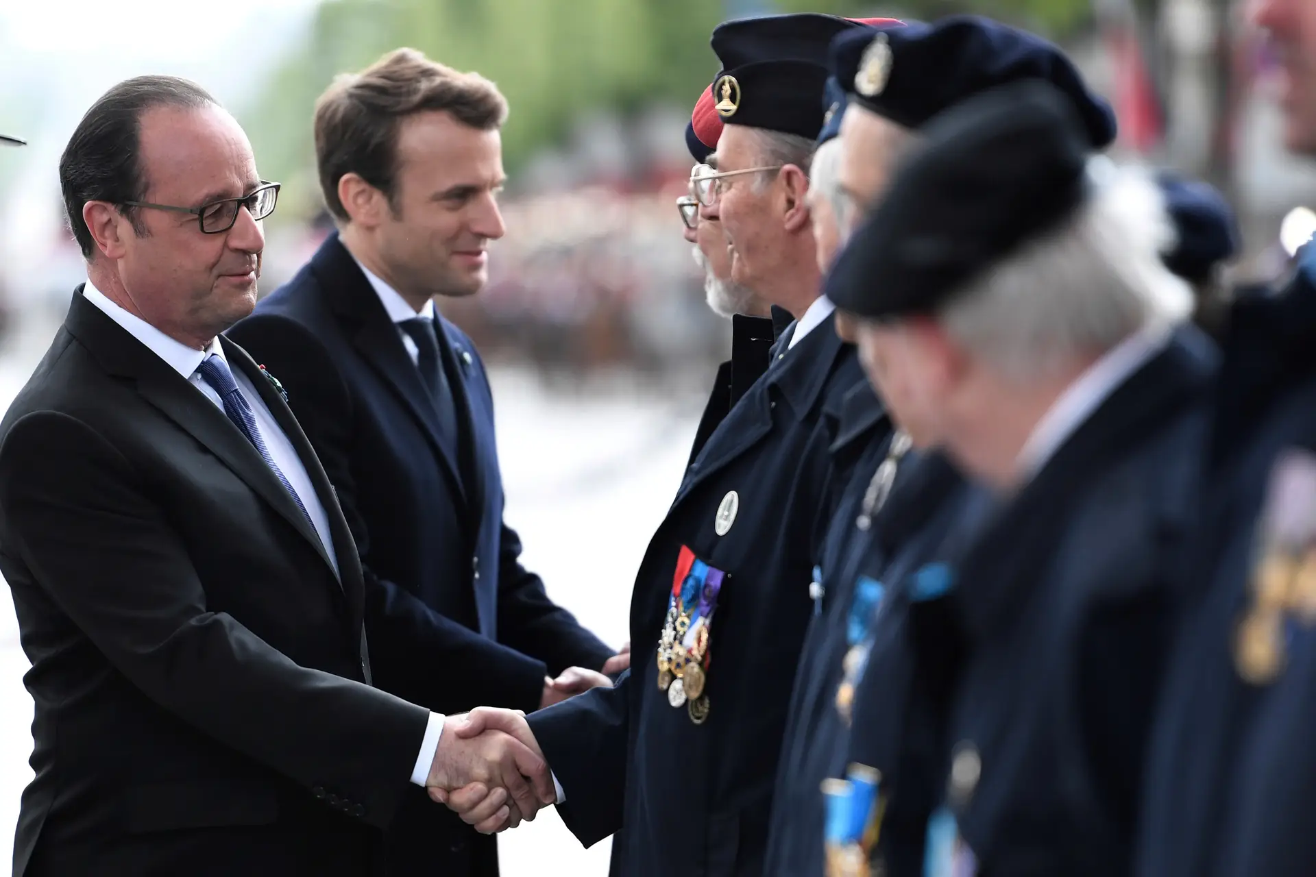 Macron participa em homenagem às vítimas da II Guerra Mundial