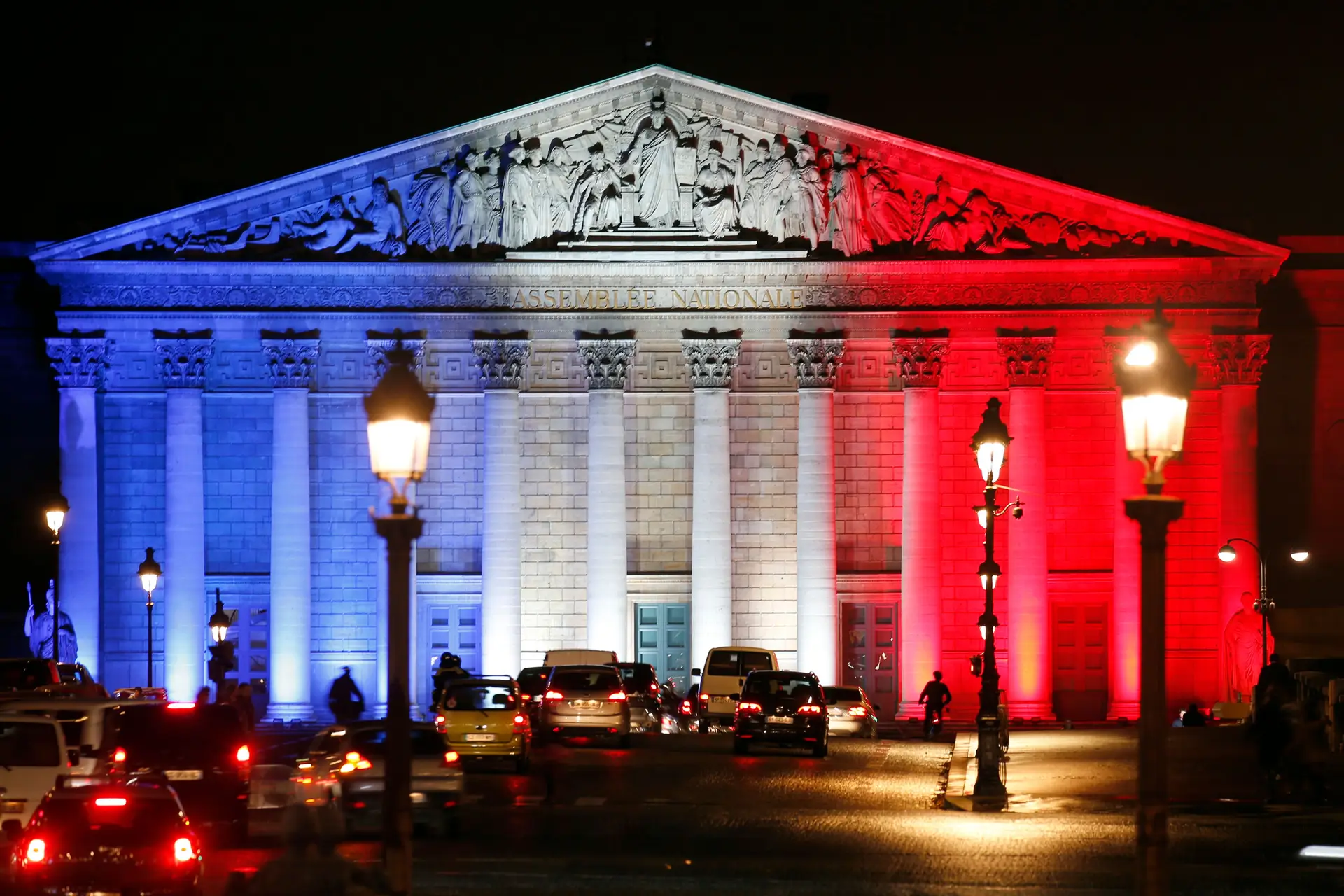 Palais Bourbon, sede da Assembleia Nacional francesa