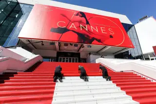 Tapete vermelho desenrolado em Cannes