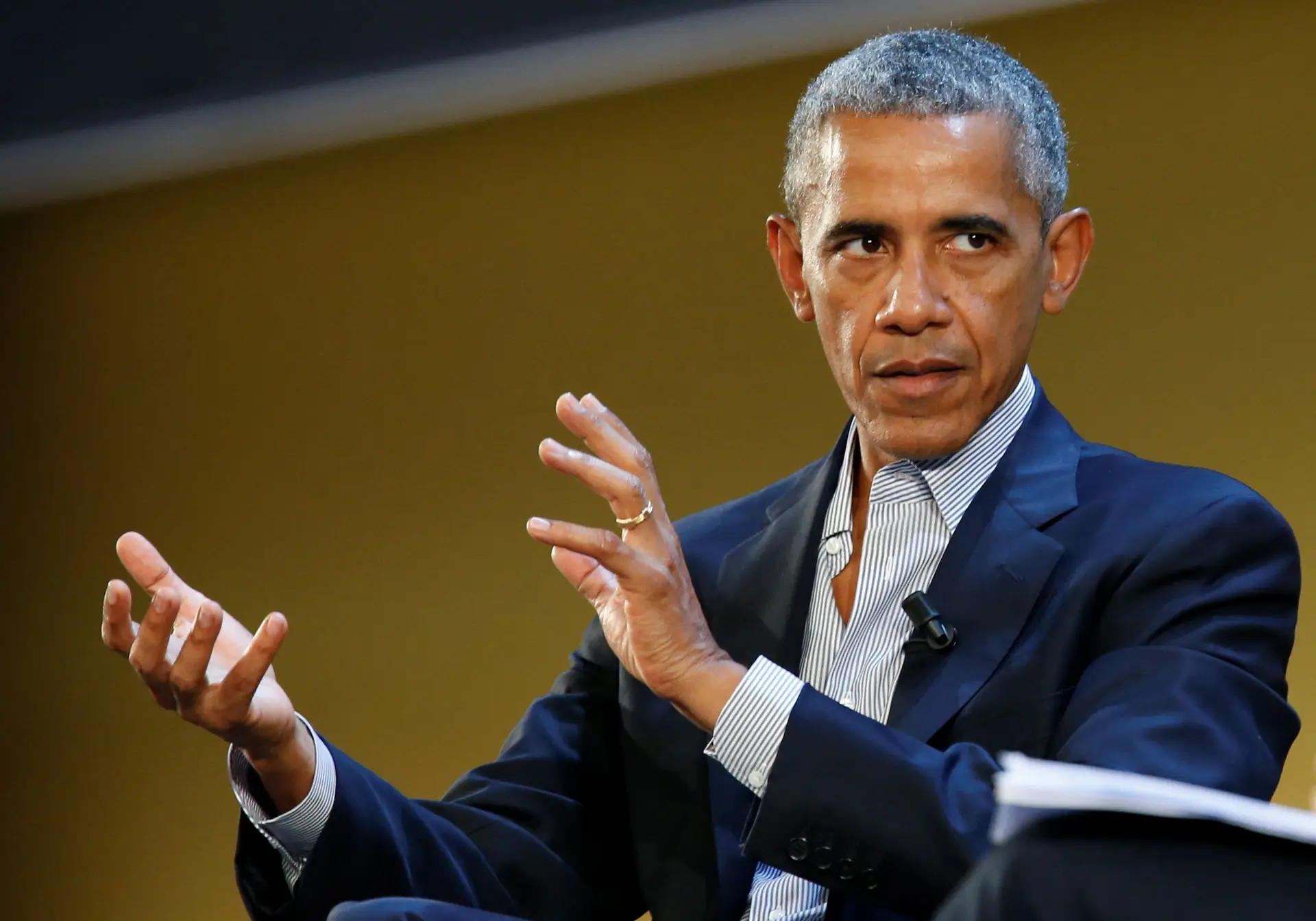 Obama acusa Trump de "rejeitar o futuro"