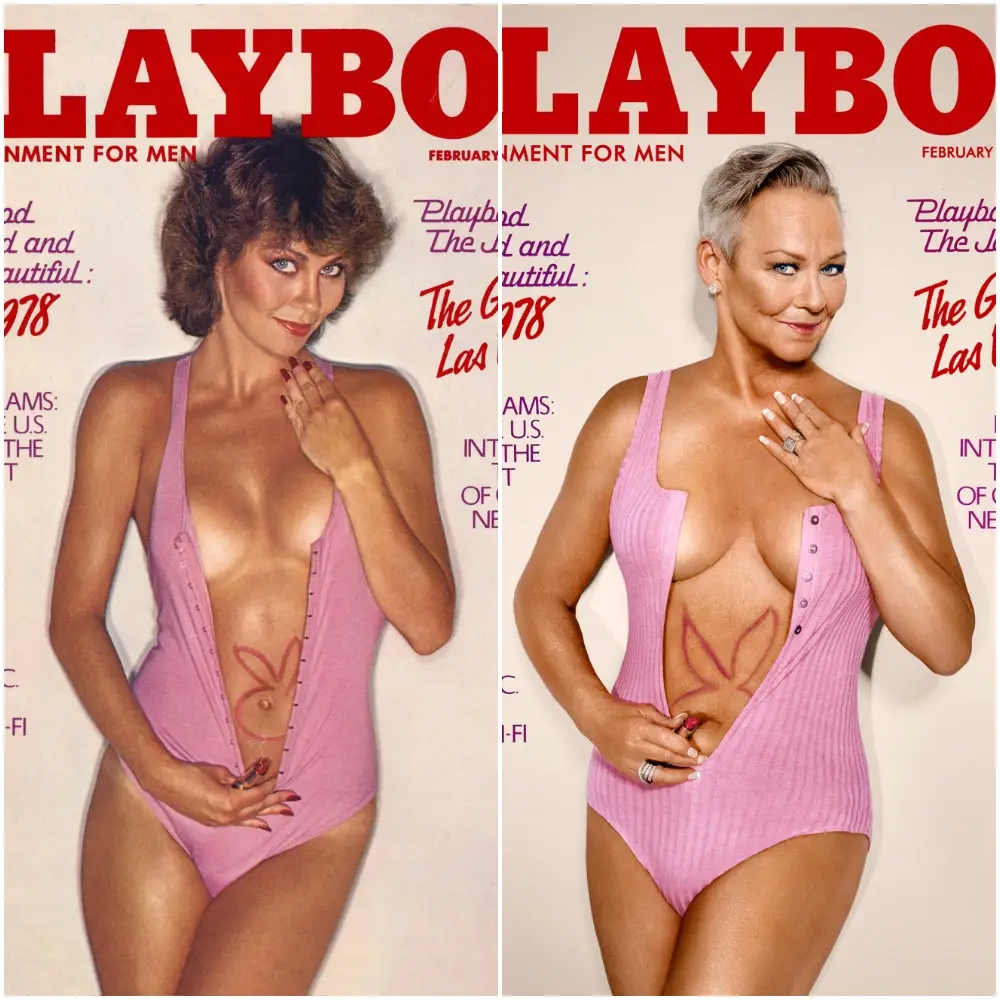 Antigas modelos recriam capas icónicas da Playboy foto