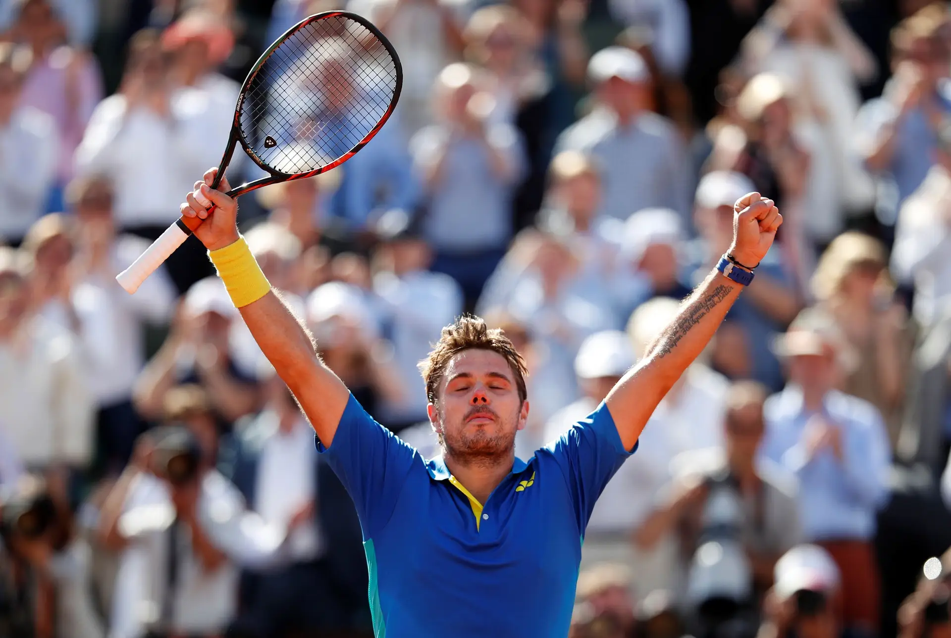 Wawrinka vence Murray e apura-se para a final
