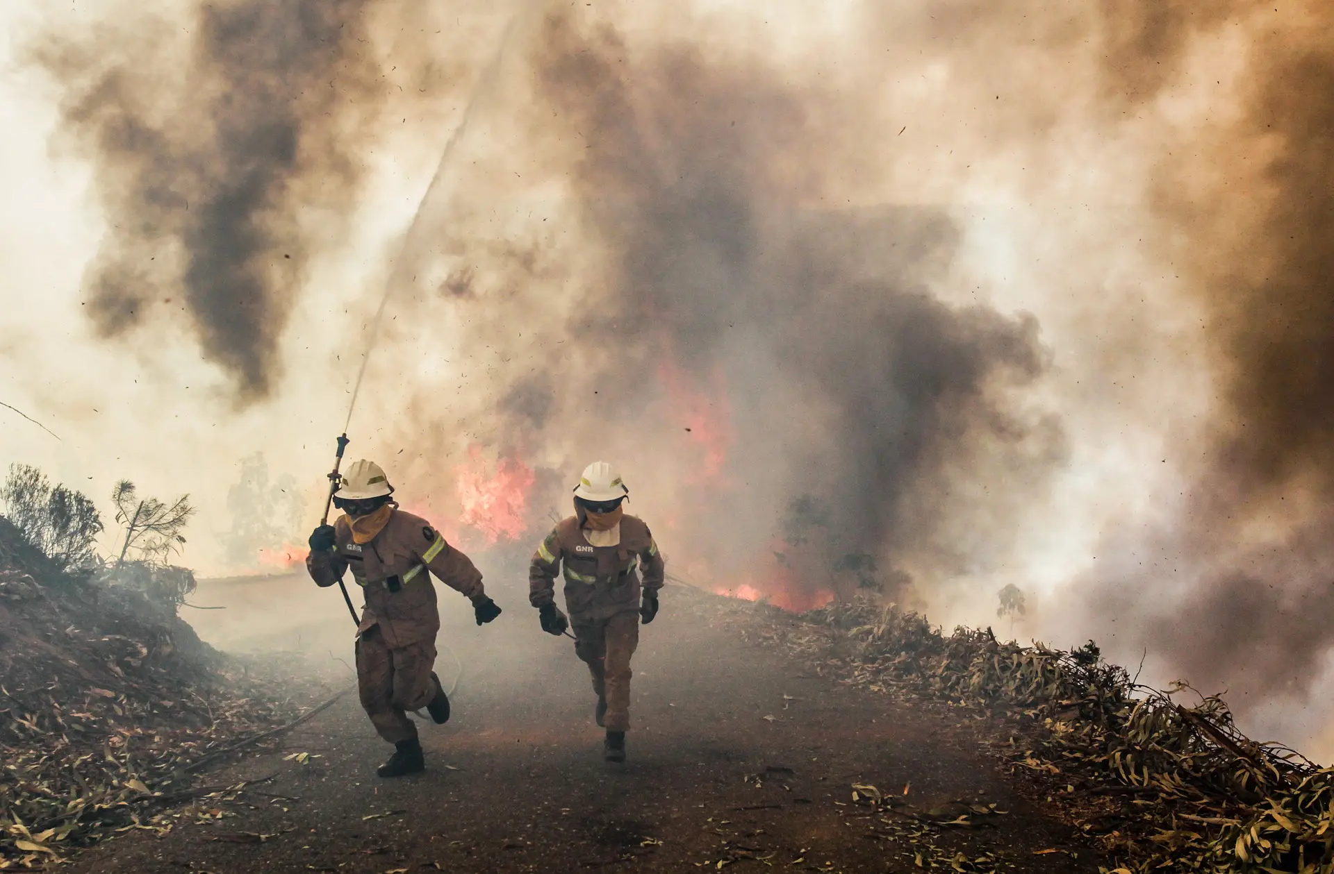 Evacuada aldeia de Vale Pereiras em Pampilhosa da Serra